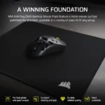 ⁦משטח לעכבר גיימינג MM Anti-fray Cloth XXL בצבע שחור מבית Corsair⁩ – תמונה ⁦3⁩