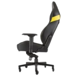 ⁦כיסא גיימינג פרימיום CORSAIR T2 ROAD WARRIOR צבע צהוב⁩ – תמונה ⁦6⁩