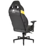 ⁦כיסא גיימינג פרימיום CORSAIR T2 ROAD WARRIOR צבע צהוב⁩ – תמונה ⁦7⁩