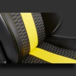 ⁦כיסא גיימינג פרימיום CORSAIR T2 ROAD WARRIOR צבע צהוב⁩ – תמונה ⁦9⁩