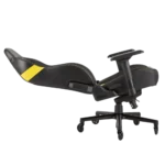 ⁦כיסא גיימינג פרימיום CORSAIR T2 ROAD WARRIOR צבע צהוב⁩ – תמונה ⁦2⁩