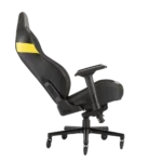 ⁦כיסא גיימינג פרימיום CORSAIR T2 ROAD WARRIOR צבע צהוב⁩ – תמונה ⁦4⁩