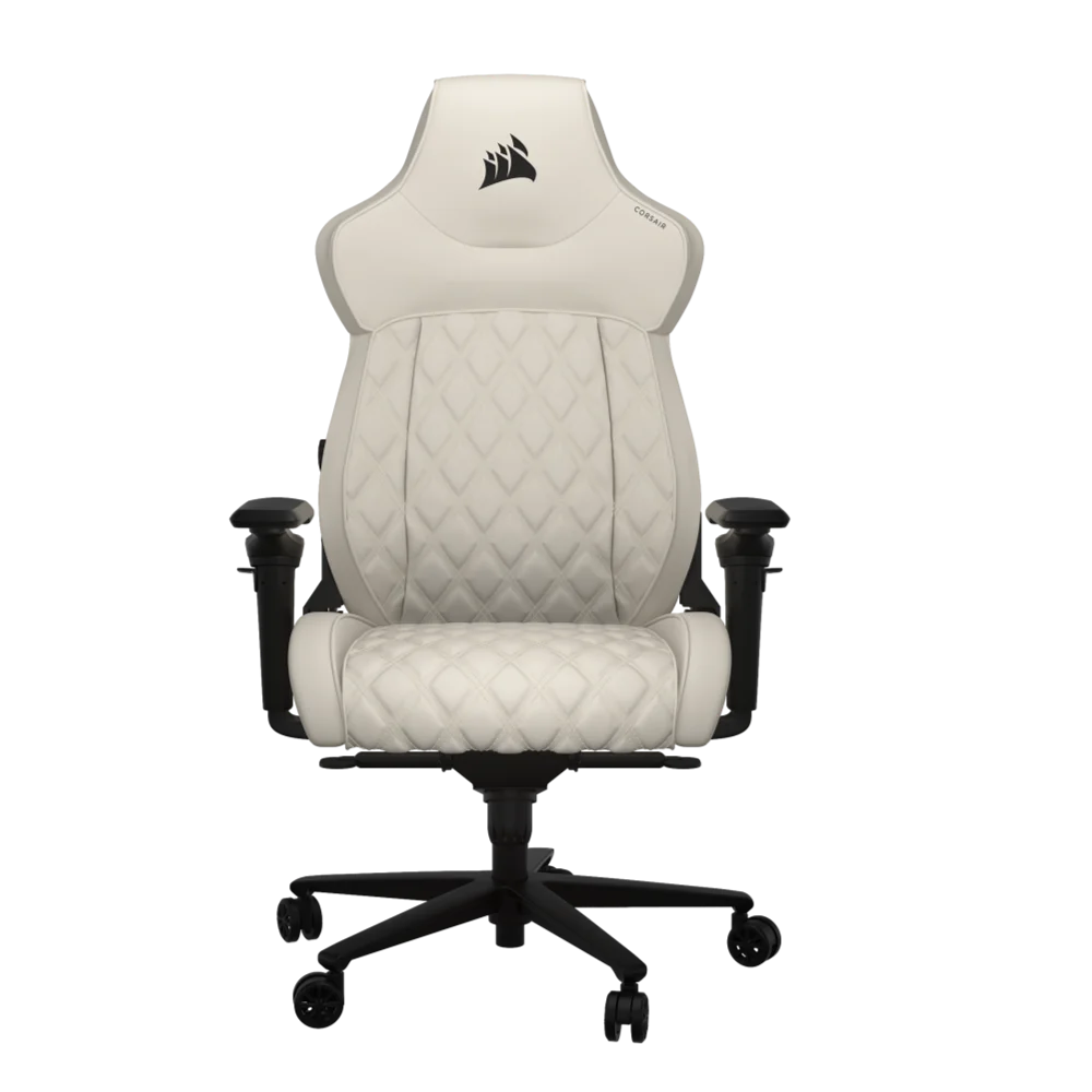 90904-100-54 כיסא גיימינג בד לבןCORSAIR TC500 LUXE FROST – תמונה 1