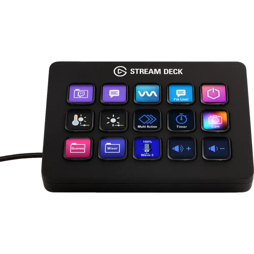 90904-110-04-1 בקר שליטה ELGATO STREAM DECK MK2 – תמונה 1