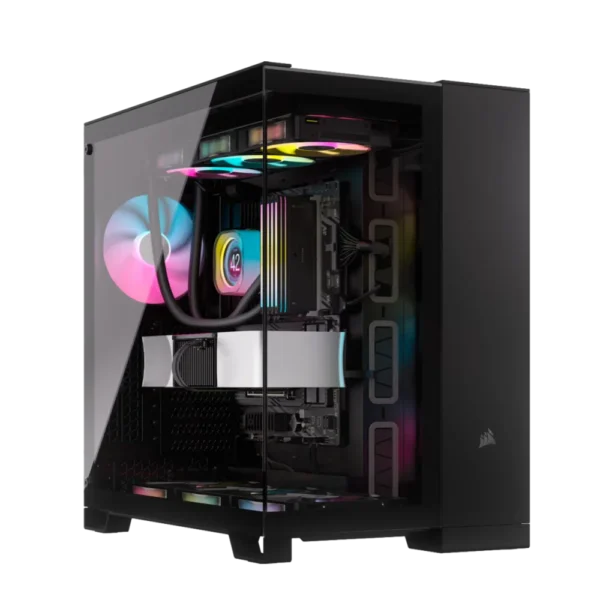 מארז למחשב CORSAIR 6500X Mid-Tower Dual Chamber שחור