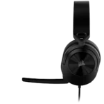 ⁦אוזניות גיימינג CORSAIR HS55 STEREO – שחור⁩ – תמונה ⁦3⁩