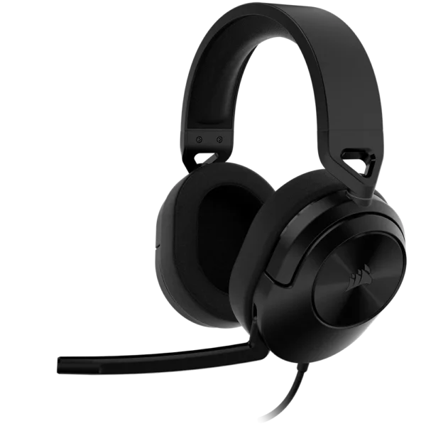 אוזניות גיימינג CORSAIR HS55 STEREO – שחור