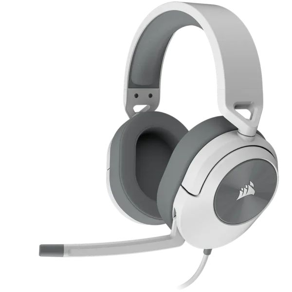 אוזניות גיימינג CORSAIR HS55 STEREO – לבן