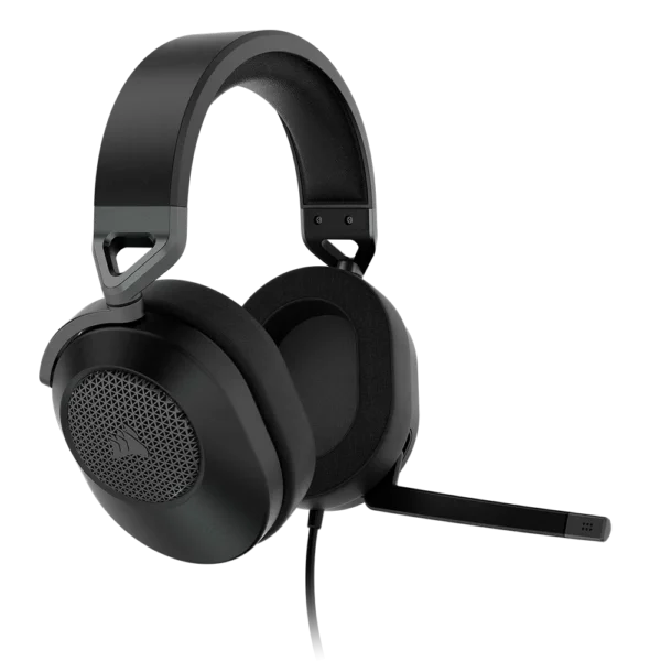 אוזניות גיימינג CORSAIR HS65 SURROUND 7.1 – שחור