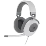 אוזניות גיימינג CORSAIR HS65 SURROUND 7.1 – לבן