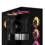 ⁦מארז מחשב Corsair 3500X Mid-Tower – עם פאנלים מזכוכית ועיצוב מותאם לבנייה מודרנית⁩ – תמונה ⁦5⁩