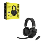 ⁦אוזניות גיימינג אלחוטיות CORSAIR HS65 SURROUND 7.1 – שחור⁩ – תמונה ⁦5⁩
