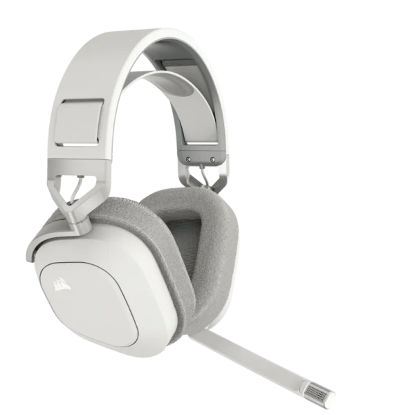 אוזניות גיימינג אלחוטיות CORSAIR HS80 MAX WIRELESS White