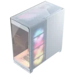 מארז מחשב CORSAIR FRAME 4500X ARGB זכוכית – מיד טאוור לבן