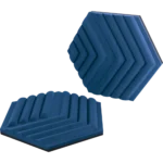 ⁦אקוסטיקה לחדר ELGATO WAVE PANELS Set – כחול⁩ – תמונה ⁦6⁩