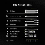 ⁦ערכת כבלים פרימיום PSU Type‑5 Pro Kit בצבע שחור מבית CORSAIR⁩ – תמונה ⁦8⁩
