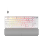 מקלדת גיימינג דגם K70 Pro TKL Hall Effect בצבע לבן מבית Corsair