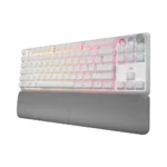 ⁦מקלדת גיימינג דגם K70 Pro TKL Hall Effect בצבע לבן מבית Corsair⁩ – תמונה ⁦3⁩