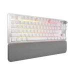 ⁦מקלדת גיימינג דגם K70 Pro TKL Hall Effect בצבע לבן מבית Corsair⁩ – תמונה ⁦2⁩