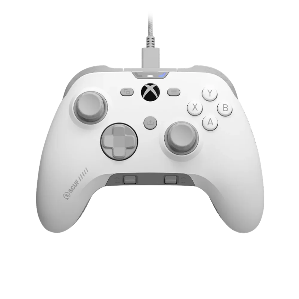 90904-721-42 בקר גיימינג חוטי דגם Valor Wired TMR בצבע לבן מבית SCUF – תמונה 1