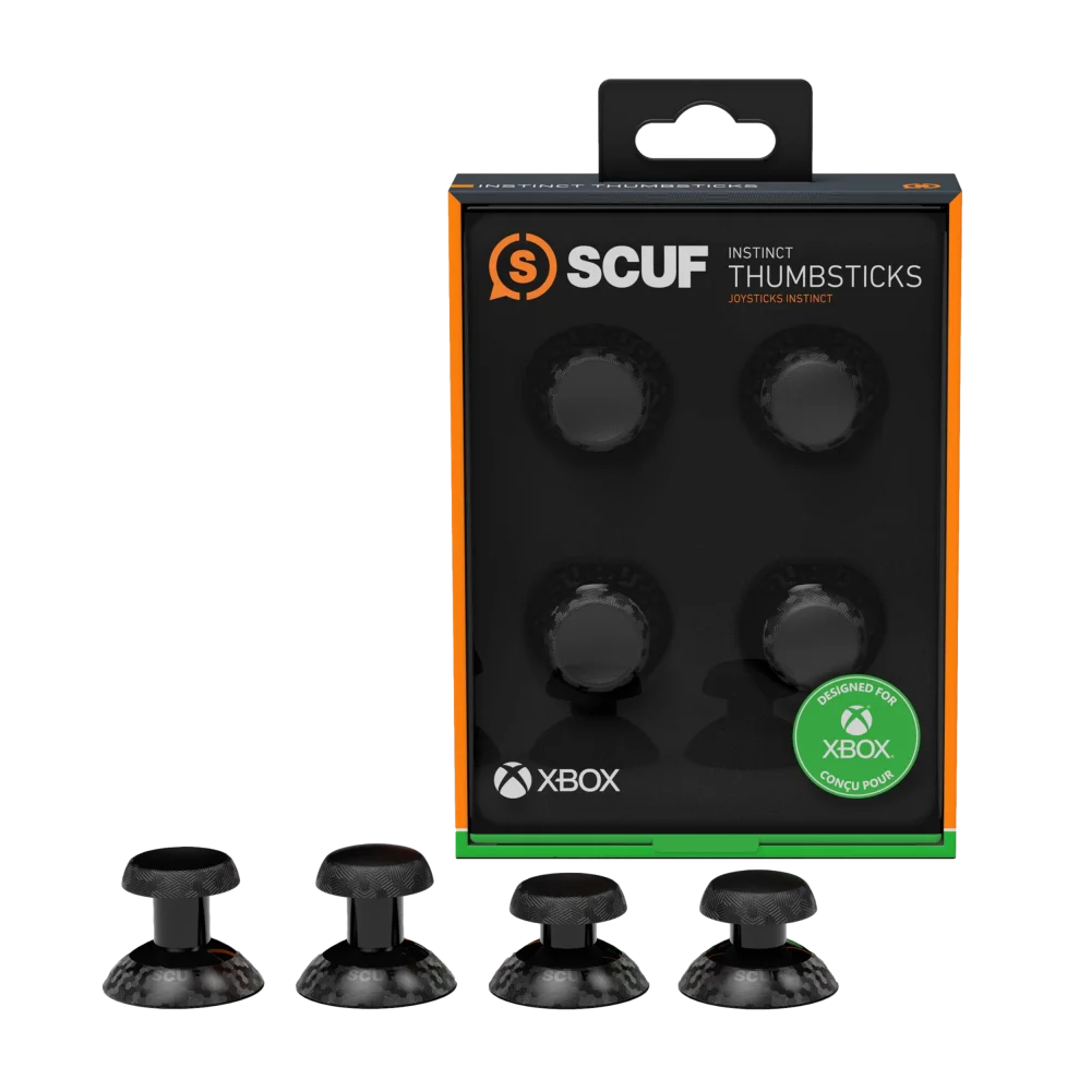 90904-777-20 ערכת 4 ג'ויסטיקים לבקר SCUF THUMBSTICKS 4x For INSTINCT / PRO שחור – תמונה 1