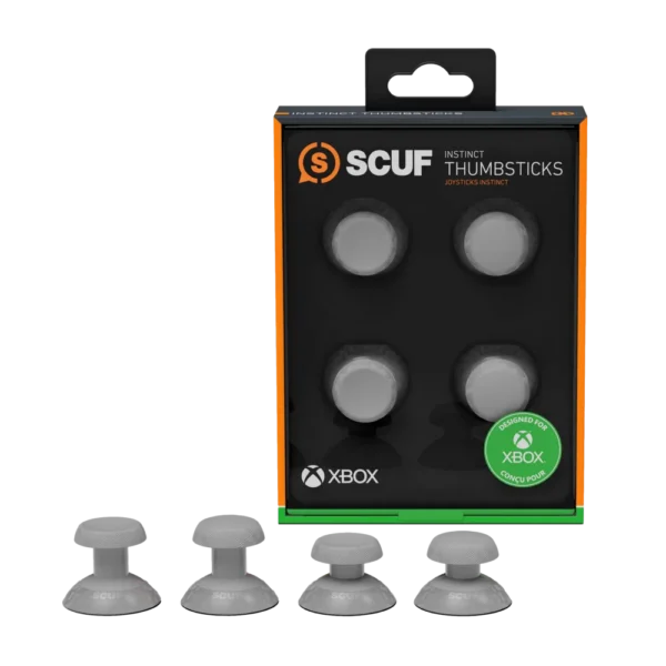 ערכת 4 ג'ויסטיקים לבקר SCUF THUMBSTICKS 4x For INSTINCT / PRO אפור