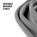 ⁦כבל 2 מטר אפור USB-C to USB-A 2m Cable⁩ – תמונה ⁦3⁩