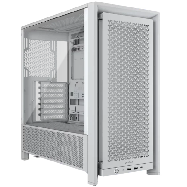 מארז מודולרי לגיימינג Corsair FRAME 4000D – דגם Mid-Tower איכותי לבן