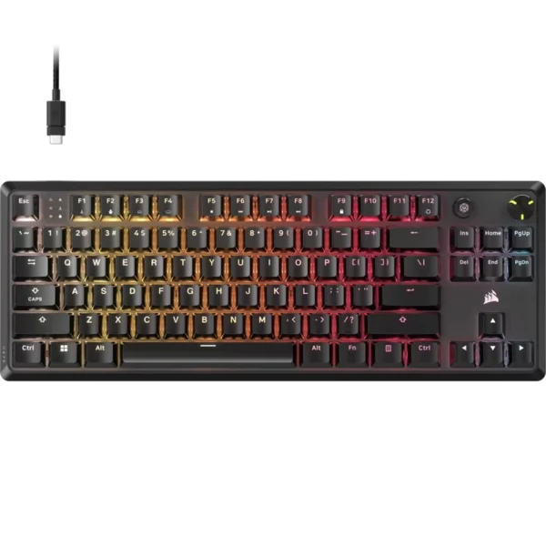 מקלדת גיימינג מכנית K70 CORE TKL RGB קצרה