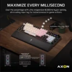 ⁦מקלדת גיימינג מכנית דגם Vanguard 96 (MLX Plasma) מבית Corsair⁩ – תמונה ⁦2⁩