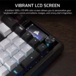 ⁦מקלדת גיימינג מכנית דגם Vanguard 96 (MLX Plasma) מבית Corsair⁩ – תמונה ⁦3⁩