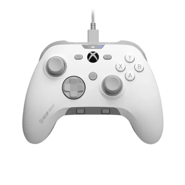 בקר גיימינג חוטי דגם Valor Pro Wired בצבע לבן מבית SCUF