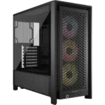 מארז מחשב מודולרי דגם Frame 4000D RS ARGB בצבע שחור מבית Corsair