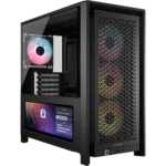מארז מחשב דגם Frame 4000D LCD RS ARGB בצבע שחור מבית Corsair
