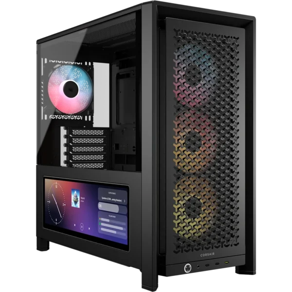 מארז מחשב דגם Frame 4000D LCD RS ARGB בצבע שחור מבית Corsair