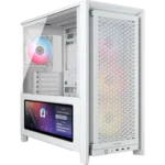 מארז מחשב דגם Frame 4000D LCD RS ARGB בצבע לבן מבית Corsair