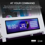 ⁦מארז מחשב דגם Frame 4000D LCD RS ARGB בצבע לבן מבית Corsair⁩ – תמונה ⁦4⁩