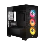 מארז מחשב דגם 2800X RS-R ARGB Micro-ATX בצבע שחור מבית CORSAIR