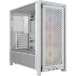 מארז מחשב מודולרי דגם Frame 4000D RS ARGB בצבע לבן מבית Corsair