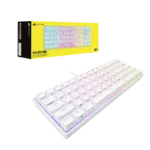 ⁦מקלדת מכנית לבנה CORSAIR K65 White RGB MINI 60%⁩ – תמונה ⁦2⁩