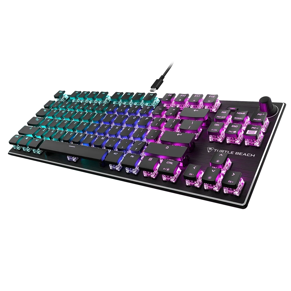 Vulcan TKL – מקלדת גיימינג קומפקטית מתקדמת עם תגובה מהירה, שליטה מלאה ותאורת RGB מרהיבה