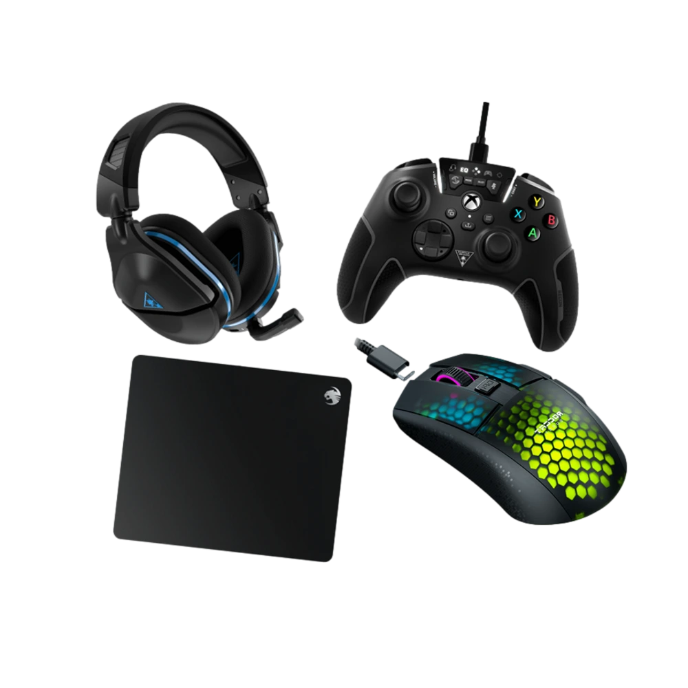 90905-009-07_2 באנדל גיימינג משולב ROCCAT + TURTLE BEACH – תמונה 1
