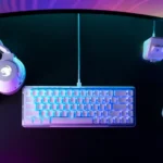 ⁦מקלדת גיימינג ROCCAT VULCAN II Mini 65% – לבן⁩ – תמונה ⁦6⁩