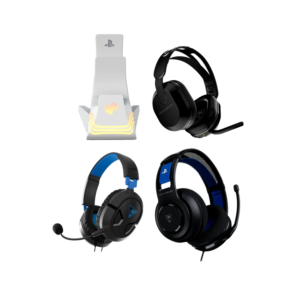 90905-099-46 חבילת גיימינג TURTLE BEACH PS BUNDLE 4X – תמונה 1