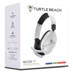 ⁦אוזניות גיימינג TURTLE BEACH RECON 70 Multi-Platform 2024 – לבן⁩ – תמונה ⁦4⁩