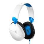 ⁦אוזניות גיימינג TURTLE BEACH RECON 70 FOR PlayStation – לבן כחול⁩ – תמונה ⁦2⁩