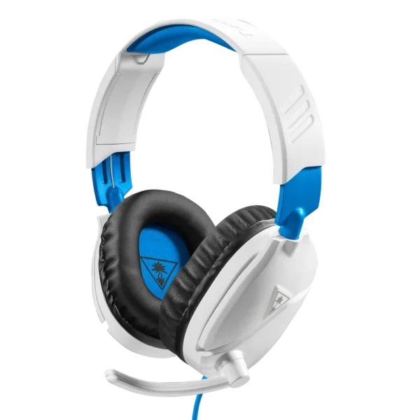 אוזניות גיימינג TURTLE BEACH RECON 70 FOR PlayStation – לבן כחול
