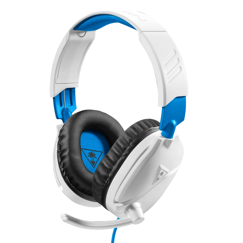 90905-345-50-8 אוזניות גיימינג TURTLE BEACH RECON 70 FOR PlayStation – לבן כחול – תמונה 1