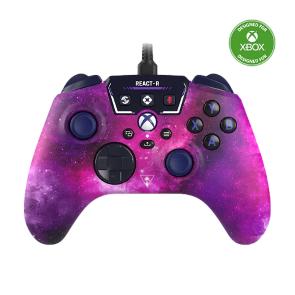 90905-736-05 בקר חוטי – TURTLE BEACH REACT-R Nebula Edition – סגול – תמונה 1
