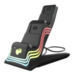 ⁦מטען כפול PDP Afterglow™ Wave + סוללות נטענות – לשלטי Xbox⁩ – תמונה ⁦2⁩
